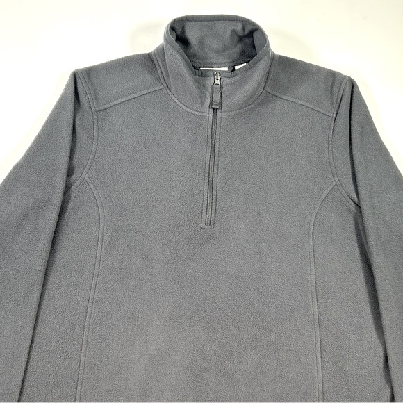 L.L. Bean Quarter Zip Fleece Pullover Size Large Women's - Picture 3 of 8